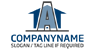 Letter A House Logo
