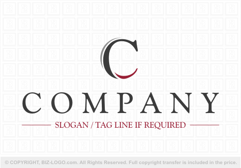 Logo 4851: Elegant C Logo