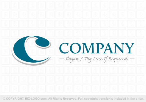 Logo 4872: Formal letter C Logo