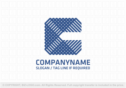 Logo 4876: Letter C Lines Logo Designs