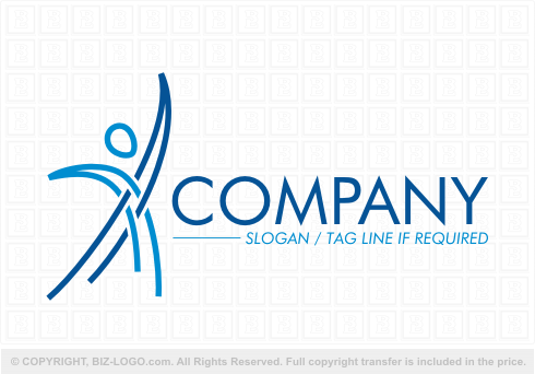 Logo 5052: Line Man Logo