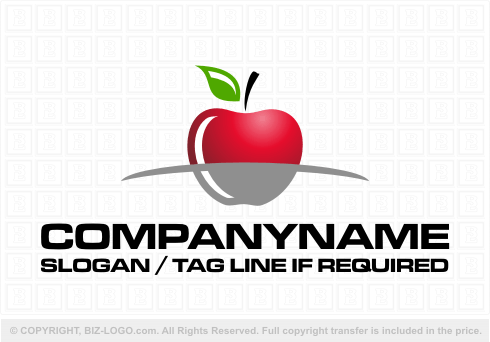 Logo 4587: Apple Logo Design