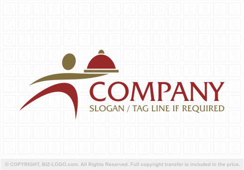 Logo 4599: Fast Waiter Logo