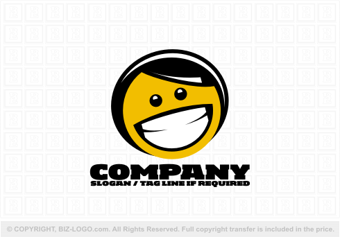 Logo 5374: Smiling Logo 2