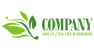 Landscaping Leaves Logo