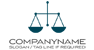Cross and Scales Logo