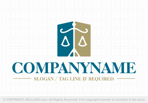 Logo 5536: Formal Law Logo