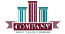 Logo with Three Pillars<br>Watermark will be removed in final logo.