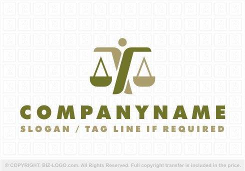 Logo 5539: Law Man Logo 2