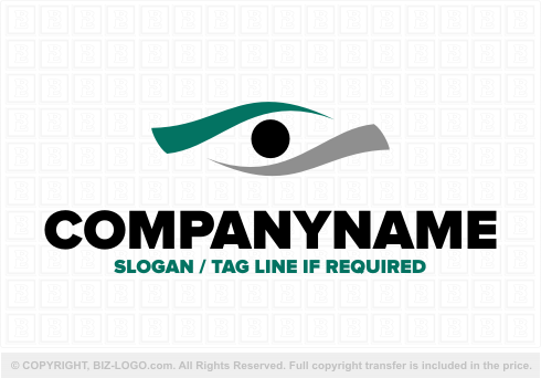 Logo 4878: Abstract Eye Logo Design