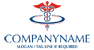 Caduceus and Ring Logo<br>Watermark will be removed in final logo.