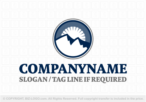 Logo 5059: Iconic Mountain Logo