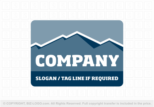 Logo 5061: White Line Mountain Logo