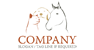 Horse, Cat and Dog Logo