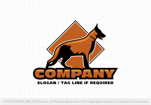 Logo 5175: German Shepherd Logo Design