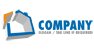 3D House Outline Logo<br>Watermark will be removed in final logo.