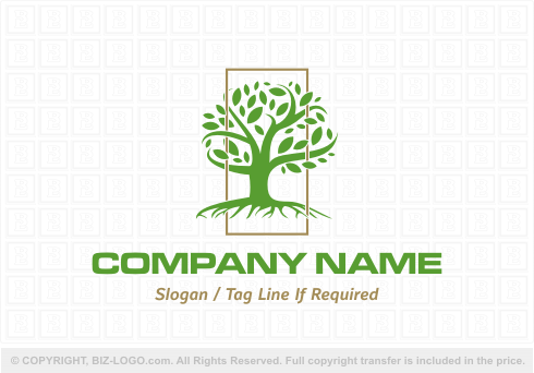 Logo 5564: Tree Box Logo