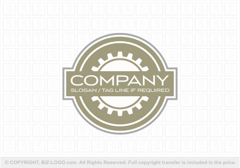 Logo 5871: Cog Logo