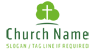 Modern Tree and Cross Logo