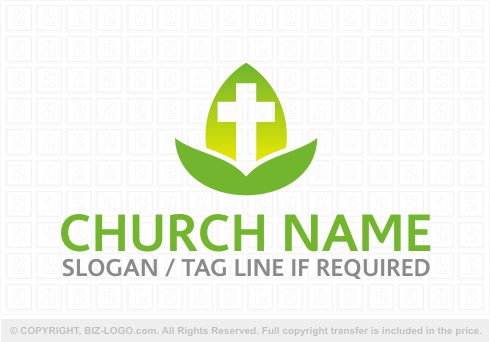 Logo 5681: Church and Nature Logo