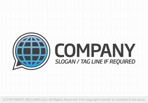 Logo 6198: World Comms Logo