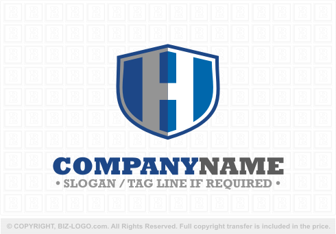 Logo 6094: H Security Logo