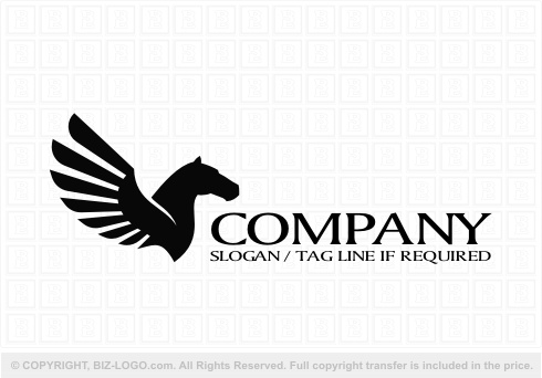 Logo 5581: Pegasus Logo Design