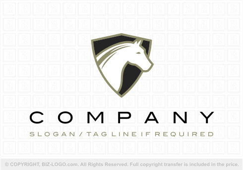 Logo 5577: Horse Portrait Logo 2