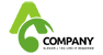 Letter A Plant Logo