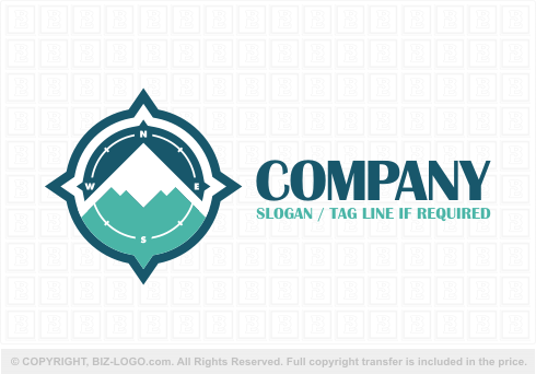 Logo 6280: Mountain Compass Logo 2