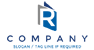 Letter R Book Logo