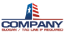 American Flag Real Estate Logo