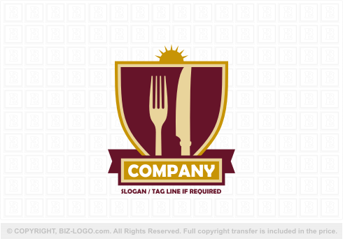Logo 6543: Formal Restaurant Logo