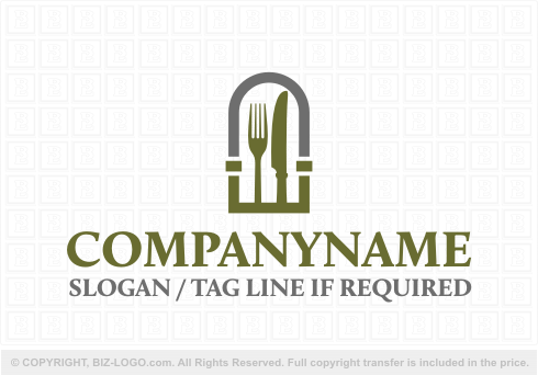 Logo 6545: Classy Restaurant Logo