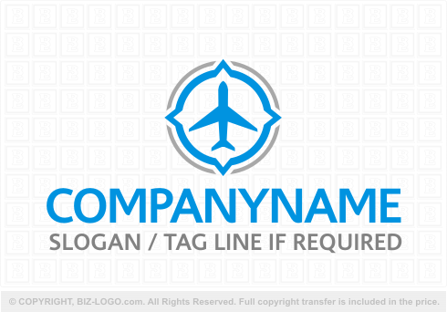 Logo 6357: Fly Anywhere Logo