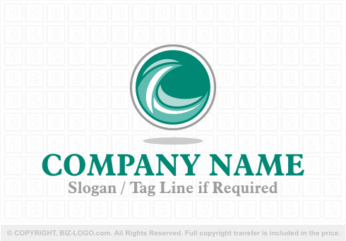 Logo 5645: Large Wave Logo