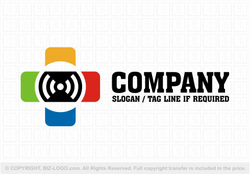 Logo 5657: Plus Signal Logo