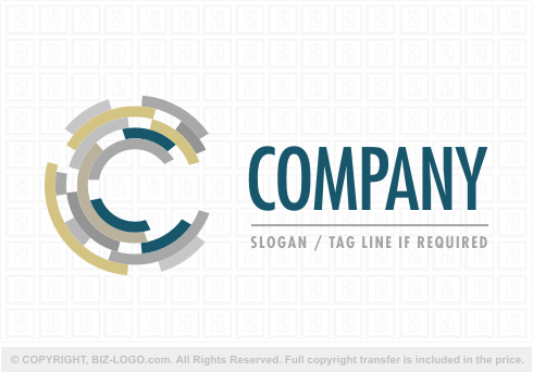 Logo 7183: Concentric C Logo