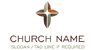 Ribbon Cross Logo