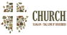 Mosaic Tiles Cross Logo