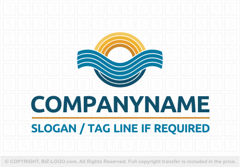 Logo 7316: Ready-Made Ocean Logo