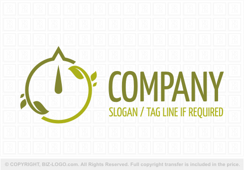 Logo 7320: Plant Compass Logo