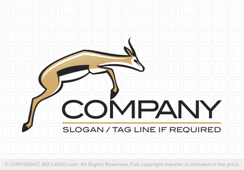 Logo 6965: Springbuck Logo