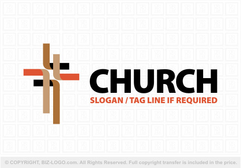Logo 8069: Three Crosses Church Logo