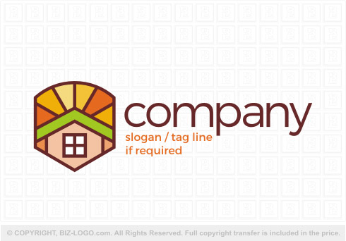 Logo 8269: Green Roof Construction Logo