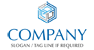 Connected Dots Computer Cube Logo<br>Watermark will be removed in final logo.