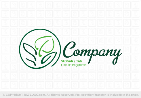 Logo 8144: Sketched Landscape Logo