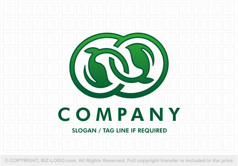 Logo 8132: Yin and Yang Landscape Logo