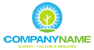 Blue Sky Landscape Logo