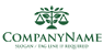 Plant Law Balance scale Logo